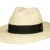 Borsalino Classico Panamahut mit schwarzem Hutband aus Panamastroh - natur 56 -