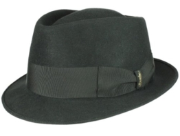 Borsalino Diamante Player Hut Filzhut aus Haarfilz - schwarz 61 -