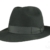 Borsalino Marengo Fedora Filzhut aus Kaninchenhaarfilz - schwarz 63 -