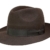 Borsalino Marengo Fedora Filzhut aus Kaninchenhaarfilz - braun 63 -