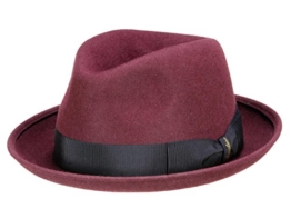 Borsalino Player aus Kaninchenhaar - rot L/58-59 -