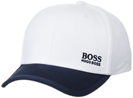 BOSS Green Herren Baseball Cap-14 10102996 01, Weiß (White 100), One Size -