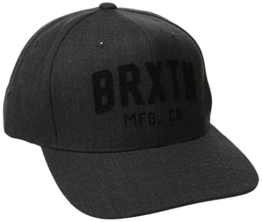 Brixton Arden 2 Snap Cap, Charcoal/Heather Grey, One Size, BRIMCAPARD2 -