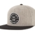 Brixton Cap OATH 3  heather grey/black, One Size, BRIMCAPOAT3 -