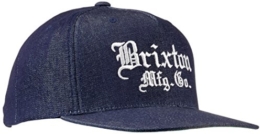 Brixton Cap Vincent, Denim, One Size, BRIMCAPVIN -