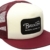 Brixton Herren Grade Mesh Cap, White/Burgundy, One Size -