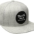 Brixton Herren Wheeler Snapback Cap, Heather Grey, One Size -