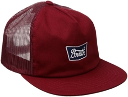 Brixton Unisex Stith Mesh Cap, Burgundy, One Size -