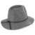 Brixton Wesley Fedora Hut - Grau - L - 60cm - 