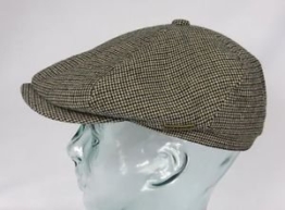 Brooklin Cotton Schiebermütze Stetson Ballonmütze Newsboy Caps (L/58-59 - beige) -
