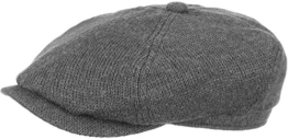 Brooklin Merino Flatcap by Stetson (XL/60-61 - grau) -
