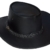 Broome - Cowboyhut aus Rindsleder mit Kinnriemen, Schwarz, Größe XXL - 