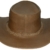 Broome - Cowboyhut aus Rindsleder mit Kinnriemen, Hellbraun, Größe XL - 