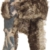 BRUBAKER Army Pilotenmütze Fliegermütze mit Fell-Applikation Camouflage Styled [Grün MP-091] -