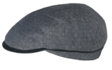 Bugatti Sommer Flatcap Leo Anthrazit 57 -