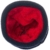 CASPAR MU131 Damen Patchwork Bommelmütze, Farbe:rot;Größe:One Size - 