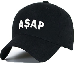 Casual Cotton Baseball Cap hat hats ASAP caps adjustable Snapback -