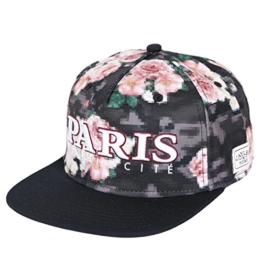 Cayler & Sons Snapback - LE PARISIEN - Floral Digi-Black, Size:ONE SIZE -