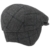 Check Flatcap mit Ohrenklappen Schirmmütze Schiebermütze Wollcap Cap Mütze Kappe bugatti Schiebermütze Schirmmütze (59 cm - anthrazit) - 