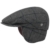 Check Flatcap mit Ohrenklappen Schirmmütze Schiebermütze Wollcap Cap Mütze Kappe bugatti Schiebermütze Schirmmütze (59 cm - anthrazit) -