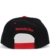 CHICAGO BULLS - MITCHELL & NESS SNAPBACK - BLACK / RED Größentabelle: One-size-fitts-all - 