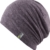 Chillouts Colombo Long Slouch Oversize Beanie Indoormütze Long Beanie Sommermütze (One Size - lila) -