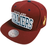 CLEVELAND CAVALIERS - MITCHELL & NESS SNAPBACK - VI15Z - REFLECTIVE ARCH - MAROON / BLUE -