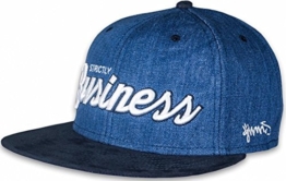 Color Denim Snapback Cap by Djinns (One Size - blau) -