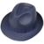 Colour City Trilby Hut Fedora Strohhut Sommerhut Sonnenhut Strandhut Clubhut Sommerhut Sonnenhut (XL/60-61 - blau) - 