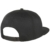 Converse C Snapback Cap Flatbrim Flat Brim Basecap Baseballcap Kappe Cap Basecap (One Size - schwarz) - 