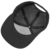 Converse Rubber Snapback Cap Flatbrim Flat Brim Basecap Baseballcap Kappe Cap Basecap (One Size - schwarz) - 