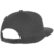 Converse Shield Snapback Cap Flat Brim Flatbrim Basecap Baseballcap Kappe Cap Basecap (One Size - schwarz) - 