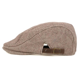 Cotton Flatcap Cabbie Hut Gatsby Ivy Irish Hunting Newsboy Cap (khaki) -