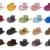 Cowboyhut braun Westernhut Texas Australien Hut für Erwachsene, Farbe:braun 05 -
