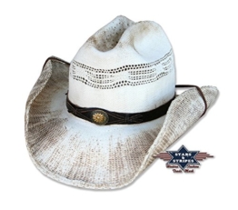 Cowboyhut Snake Used-Look von Stars&Stripes Country Western Hut , Größe:L -