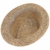 Coyuca Vented Pork Pie Strohhut Sommerhut Hut Strandhut Sonnenhut Porkpie Strohhut Sommerhut (XL/60-61 - natur) - 