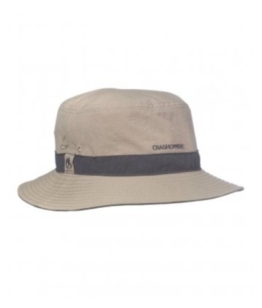 Craghoppers Herren Panama-Hut Grau Pebble Small -