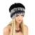 Damen Chinchilla Mütze Silberfuchs Pelzmütze Fellmütze Oversizemütze Beanie Fuchs Wintermütze Fox Kappe Pelzkappe Fuchsmütze -