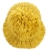 Damen Herren Winter Strickmütze Bommelmütze grobgestrickte Wintermütze mit Muster in Uni Farben PomPom Mütze mit Bommel Ocker Gelb - 
