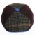 Dasmarca Colin Wine Acht-Panel-Taste Top Cabbie Newspaper Boy Bakerboy Winter-Tweed Wolle Cap - XL - 