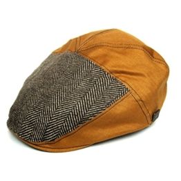 Dasmarca Dean Bernstein TweedKappe Wintermütze Wollmütze Flatcap - L -