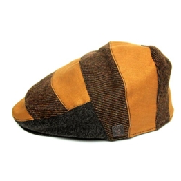 Dasmarca Gavin Mapple TweedKappe Wintermütze Wollmütze Flatcap - L -