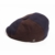 Dasmarca Giles Navy Brown Panel Fitted Gatsby Winter Wool Cap - S - 