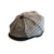 Dasmarca James Braun TweedKappe Wollmütze Wintermütze Ballonmütze Newsboy Cap, Bakerboy Cap - L - 