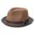 Dasmarca Oscar Sand Multi-ColouRot Faltbare Packable Sommer Geflochtene Strohtrilby Hat - S -