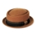 Dasmarca Quintin Camel Wollfilzhut Filzhüte Porkpie Hut - L -