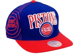 DETROID PISTONS - MITCHELL & NESS SNAPBACK - NJ10Z - ROYAL / RED Größentabelle: One-size-fitts-all -