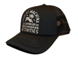 DEUS CAP EMPORIUM TRUCKER FARBE SCHWARZ -