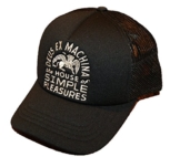 DEUS CAP HOUSE TRUCKER FARBE SCHWARZ -