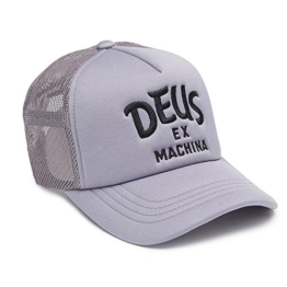 DEUS Kappe Curve Trucker - grey -